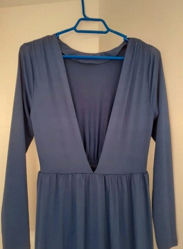 Vestido Wild Pony azul espalda descubierta