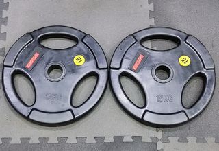 2 Discos olimpicos 15kg