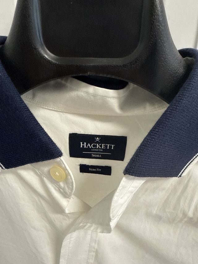 Camisa Hackett Blanca Talla S