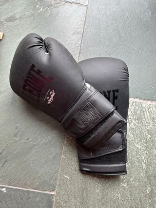 Guantes Boxeo Leone 1947 Black&White