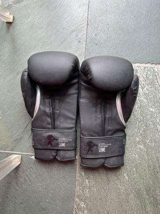 Guantes Boxeo Leone 1947 Black&White