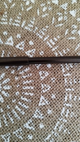 Asta per tende estensibile marrone/oro