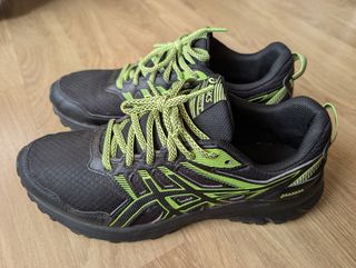 Zapatillas Asics Trail Hombre Negras