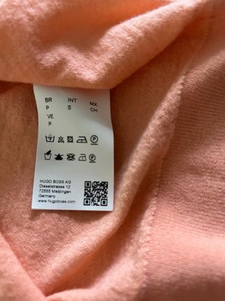 Conjunto BOSS Mujer Rosa Merino Superfine
