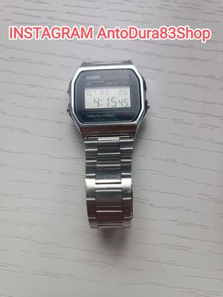 Orologio Casio Argento Nero
