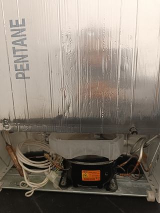 Nevera Combi Zanussi Blanca