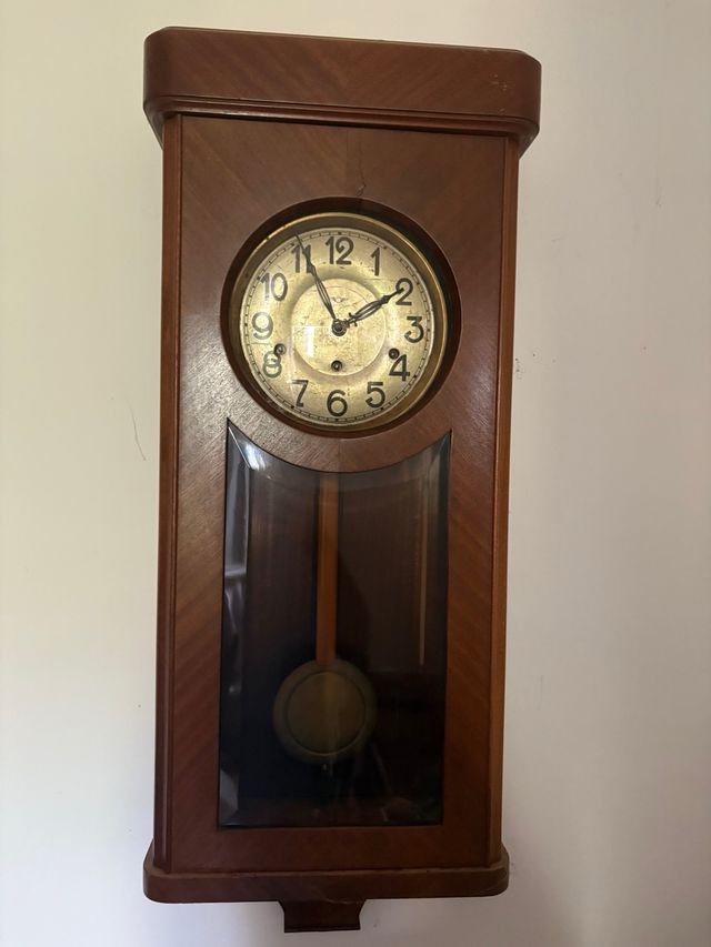 Orologio a Pendolo da Parete in Legno