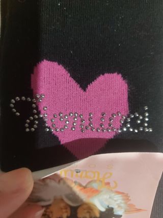 Calze parigine Fiorucci Y2K anni 90 vintage