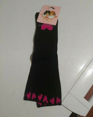 Calze parigine Fiorucci Y2K anni 90 vintage