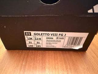 Botas fútbol niño Adidas T31 tacos