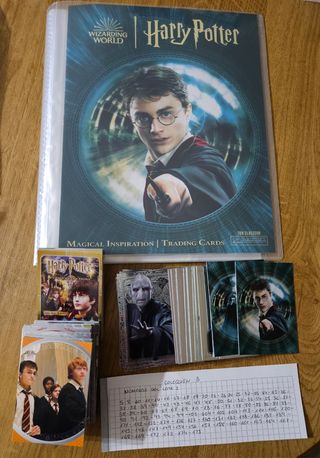 Lote de 99 Cards Harry Potter Magical 
