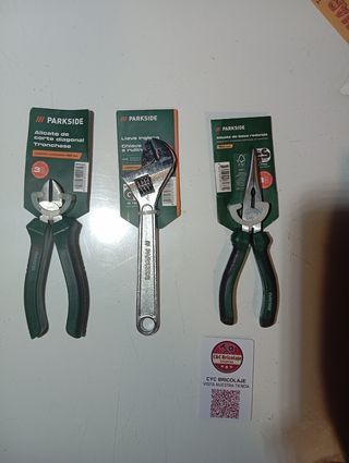Parkside 2 Alicates y Llave Inglesa