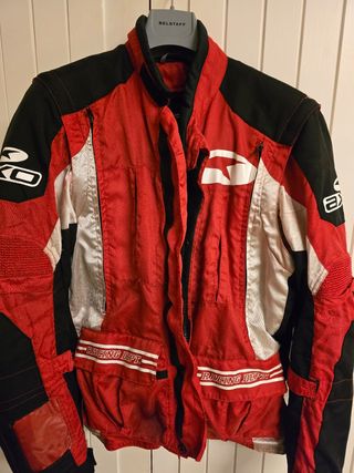 Chaqueta Enduro Trail AXO Roja y Negra