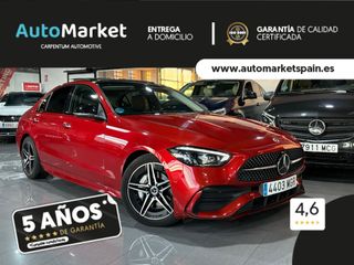 Mercedes Clase C C 200 D AMG Line Premium Plus ROJO PATAGONIA METALIZADO (DESIGNO