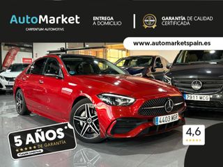 Mercedes Clase C C 200 D AMG Line Premium Plus ROJO PATAGONIA METALIZADO (DESIGNO