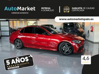 Mercedes Clase C C 200 D AMG Line Premium Plus ROJO PATAGONIA METALIZADO (DESIGNO