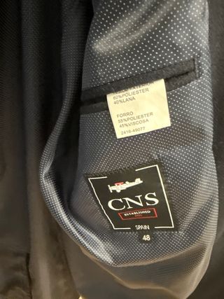 Abrigo CNS Talla 48 Azul