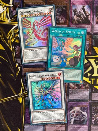 YUGIOH DECK - SINCRONÍA DEL DRAGÓN HADA ANTIGUO