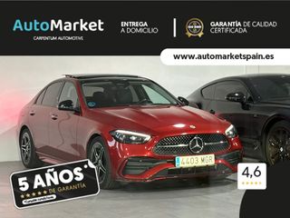 Mercedes Clase C C 200 D AMG Line Premium Plus ROJO PATAGONIA METALIZADO (DESIGNO