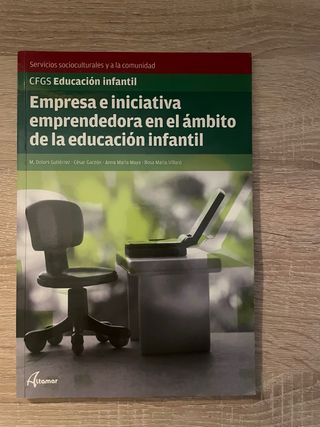 Libros texto CFGS Educación Infantil 