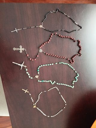 Collezione di 4 rosari antichi