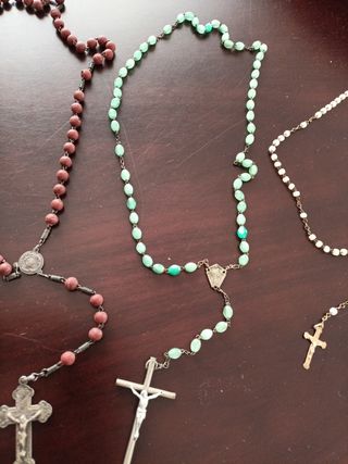 Collezione di 4 rosari antichi