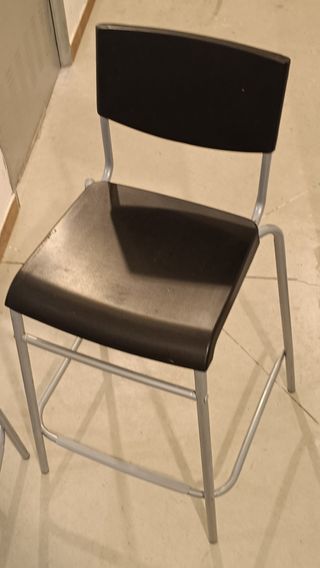 Taburetes IKEA STIG con respaldo (2 unidades)