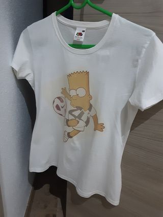 Camiseta Bart Simpson Fútbol Córdoba manga corta M