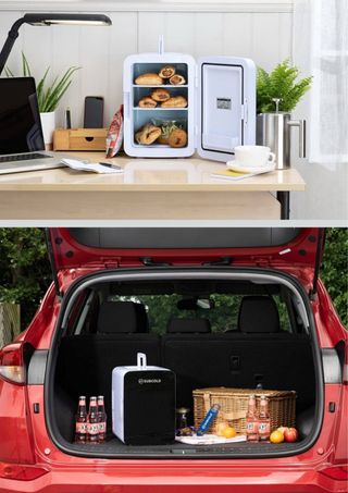 Mini Nevera Frío/Calor 10L para Coche y hogar.