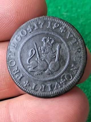 Felipe V 4 maravedís 1719 Segovia