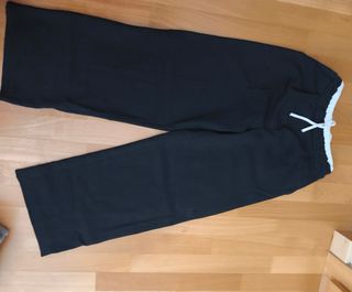 Pantalón pinza niña negro