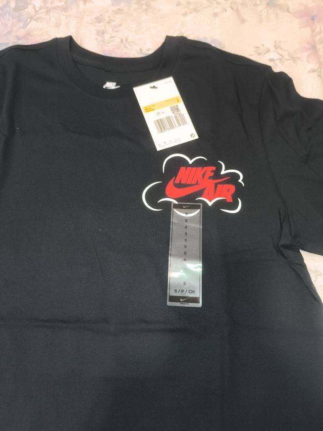 Camiseta Nike Air Talla S Negra