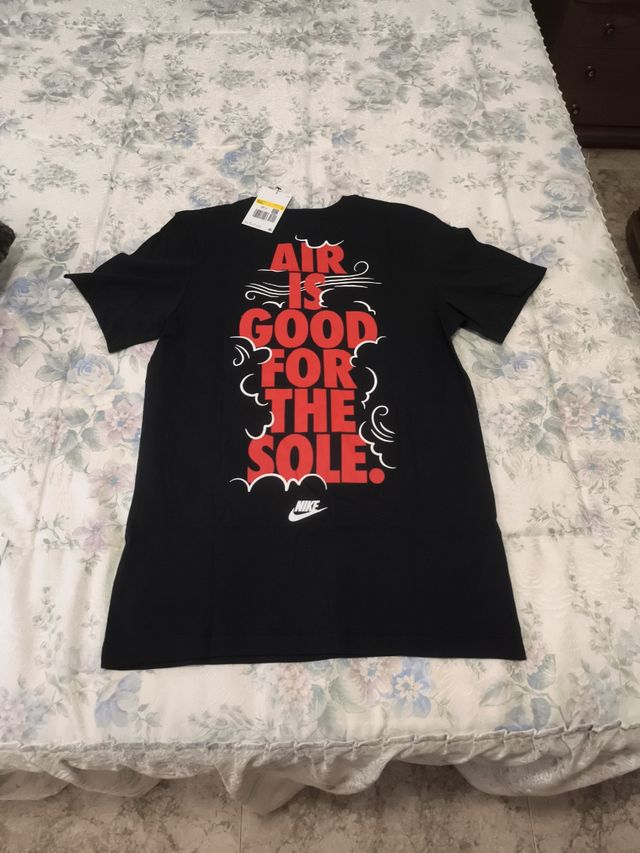 Camiseta Nike Air Talla S Negra