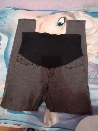 Pantalón premamá gris