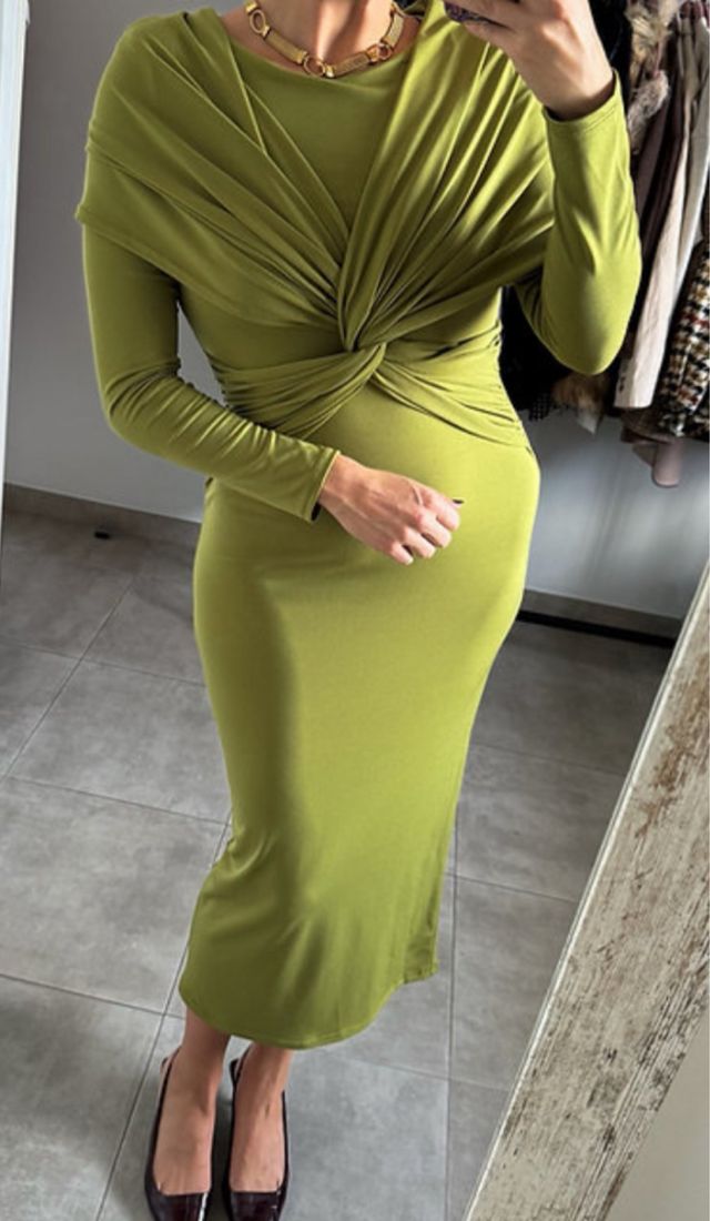 Vestido invitada boda azul