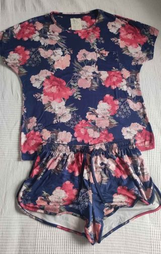 Pijama floral Talla XS