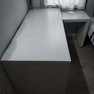 Escritorio MALM Ikea Blanco como nuevo