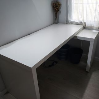 Escritorio MALM Ikea Blanco como nuevo