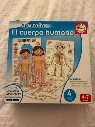 Puzzle El Cuerpo Humano Educa