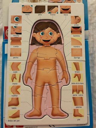 Puzzle El Cuerpo Humano Educa