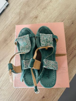 Sandalias cuña Alma en Pena Talla 37
