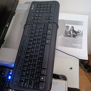 Teclado Microsoft Negro Silencioso