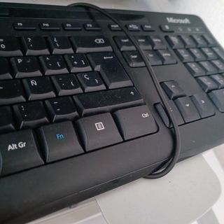 Teclado Microsoft Negro Silencioso