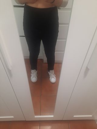 Pantalones premamá negros