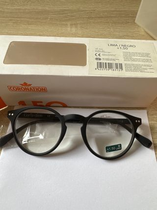 Gafas de lectura Coronation Lima Negro +1.50
