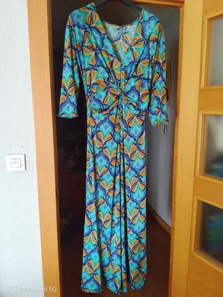 Mono largo estampado