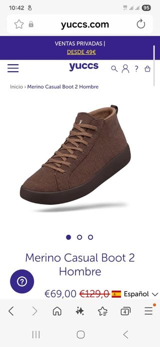 Zapatos de hombre marrones 41