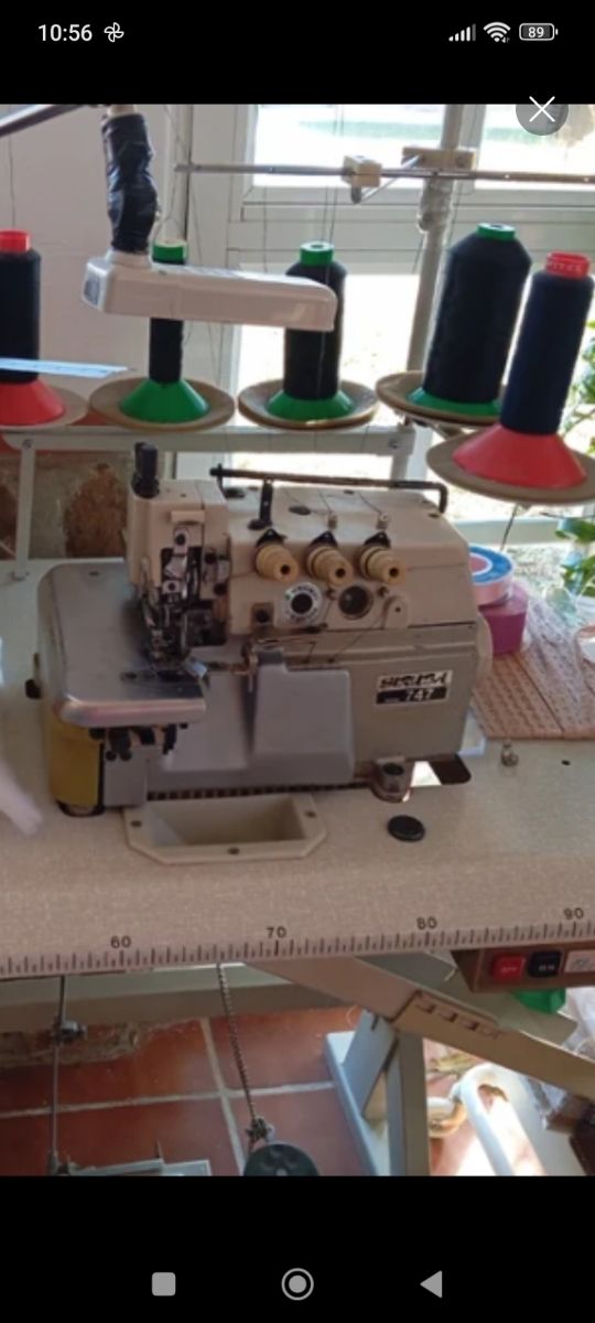 Remalladora industrial HUSQVARNA 747