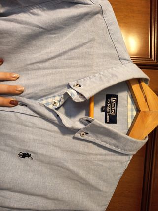 Camisa Polo Ralph Lauren Azul Talla XL