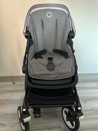 Carrito de bebé Bugaboo gris